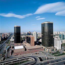 北京國際貿易中心大樓_全景網