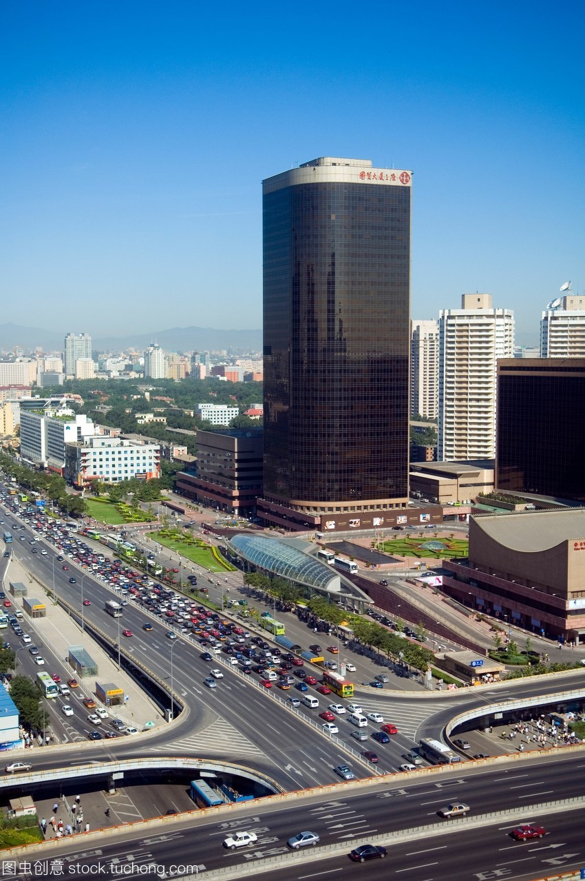 中國世界貿易中心在北京的中央商務區