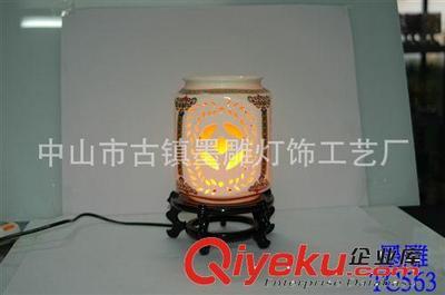 匠心雕琢，光影生輝——中山市古鎮墨雕燈飾工藝廠精品陶瓷臺燈直銷